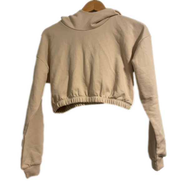 NWOT Naked Wardrobe Cropped Cream Sweater - Picture 2 of 6